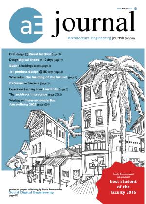 Cover for aE Journal 2015/2016: Who Makes the Building of the Future?