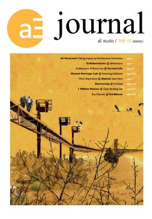 Cover for aE Journal 2020/2021: aE studio