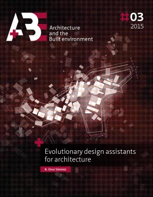 Cover for Evolutionary design assistants for architecture