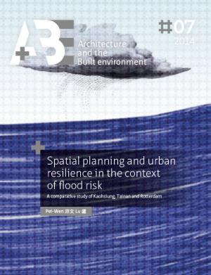 Cover for Spatial planning and urban resilience in the context of flood risk