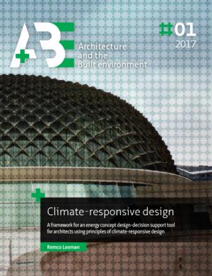 Cover for Climate-responsive design: A framework for an energy concept design-decision support tool for architects using principles of climate-responsive design