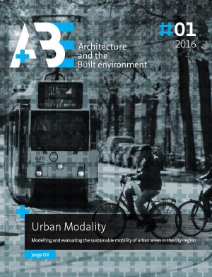 Cover for Urban Modality: Modelling and evaluating the sustainable mobility of urban areas in the city-region