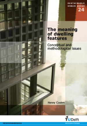 Cover for The Meaning of Dwelling Features: Conceptual and Methodological Issues