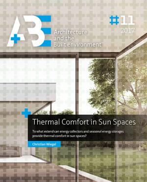 Cover for Thermal comfort in sun spaces: To what extend can energy collectors and seasonal energy storages provide thermal comfort in sun space?
