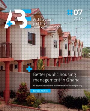 Cover for Better public housing management in Ghana: An approach to improve maintenance and housing quality