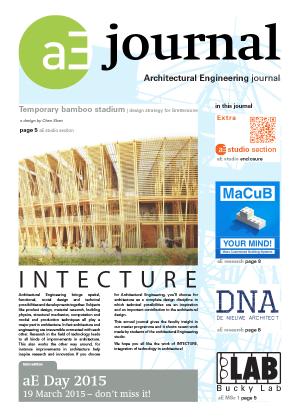 Cover for aE Journal 2014/2015: Intecture