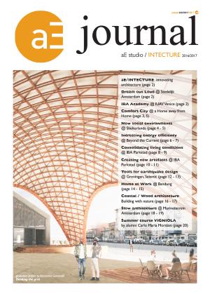 Cover for aE Journal 2015/2016: aE/INTECTURE innovating architecture