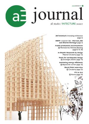 Cover for aE Journal 2017/2018: aE/Intecture innovating architecture