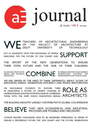 Cover for aE Journal 2019/2020: aE Chair / Innovating Architecture