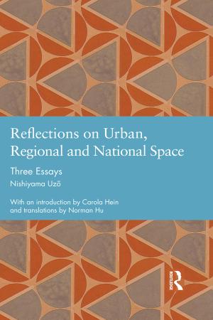 Cover for Reflections on Urban, Regional and National Space - Three Essays: Nishiyama Uzo
