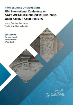 Cover for Fifth International Conference on SALT WEATHERING OF BUILDINGS AND STONE SCULPTURES: PROCEEDINGS OF SWBSS 2021 / 22-24 September 2021 Delft, the Netherlands