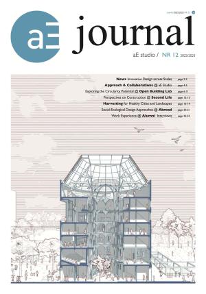 Cover for aE Journal 2022/2023